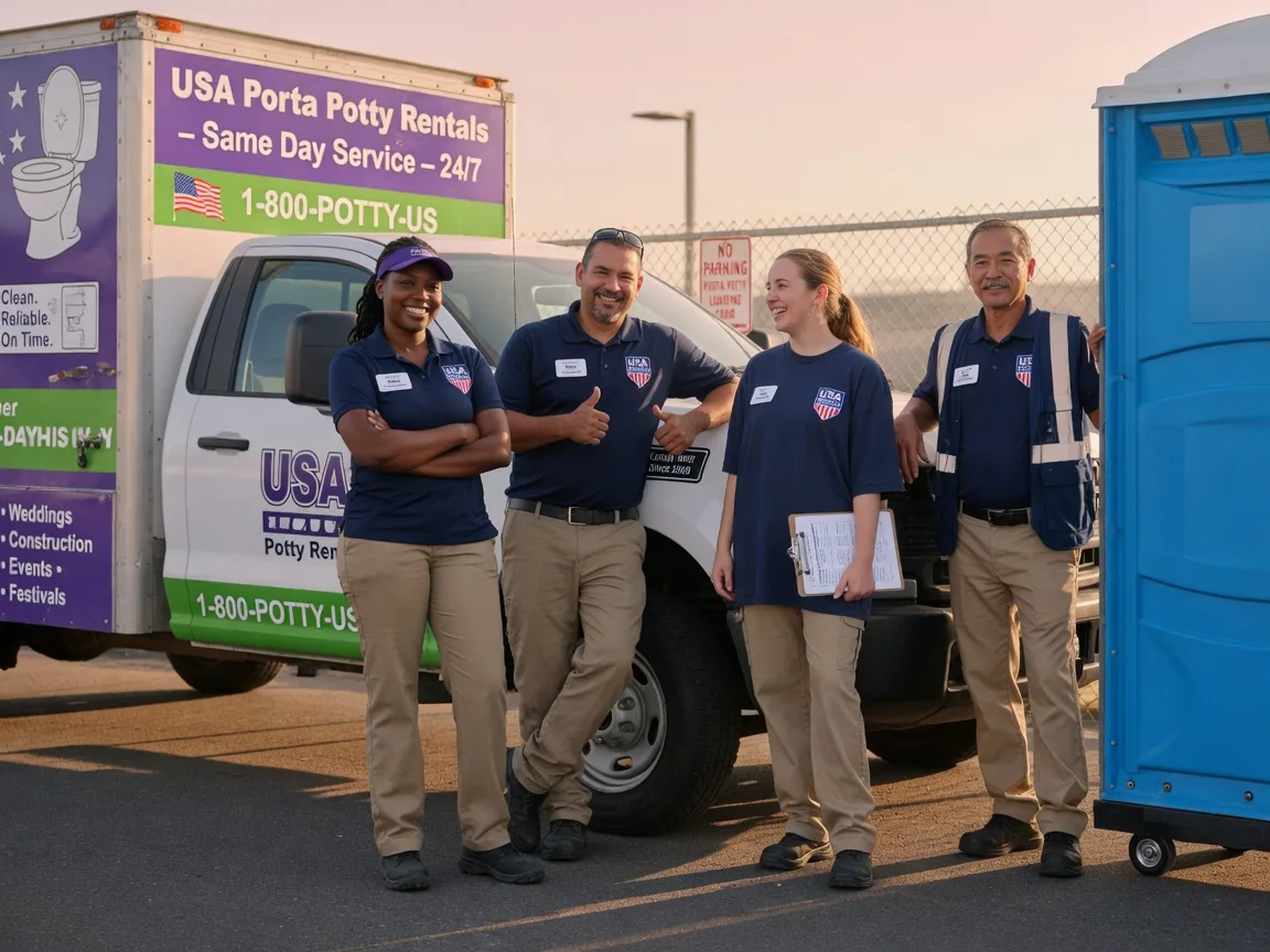 Porta Potty Rental company in Copperopolis, CA